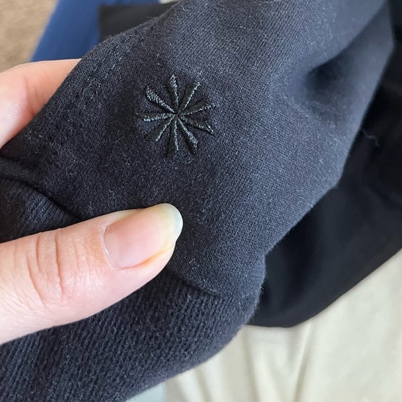 Athleta Retroterry V Neck Sweatshirt Tee - Picture 9 of 14